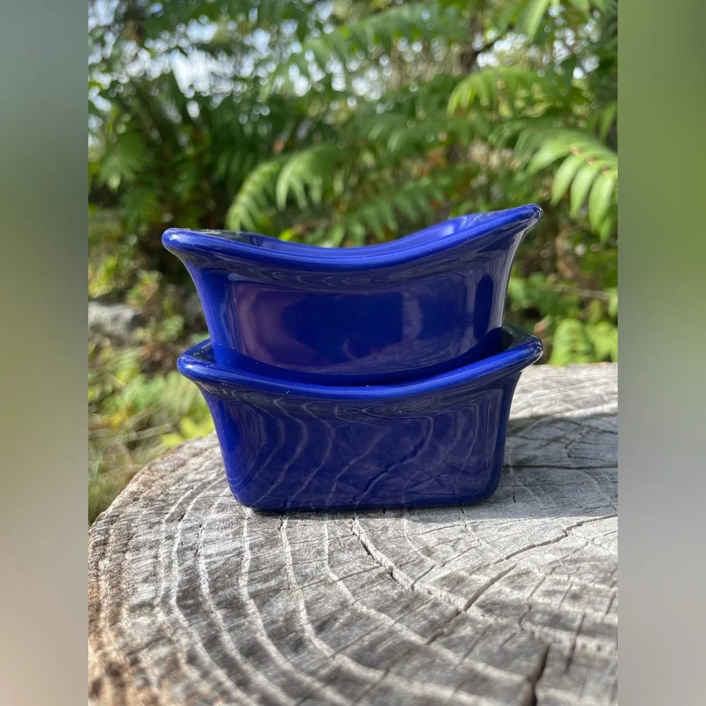 Rachael Ray Blue Ceramic Bowls